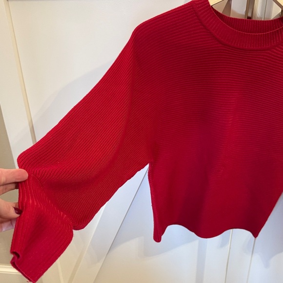 Pink Rose Red Sweater - Picture 2 of 3